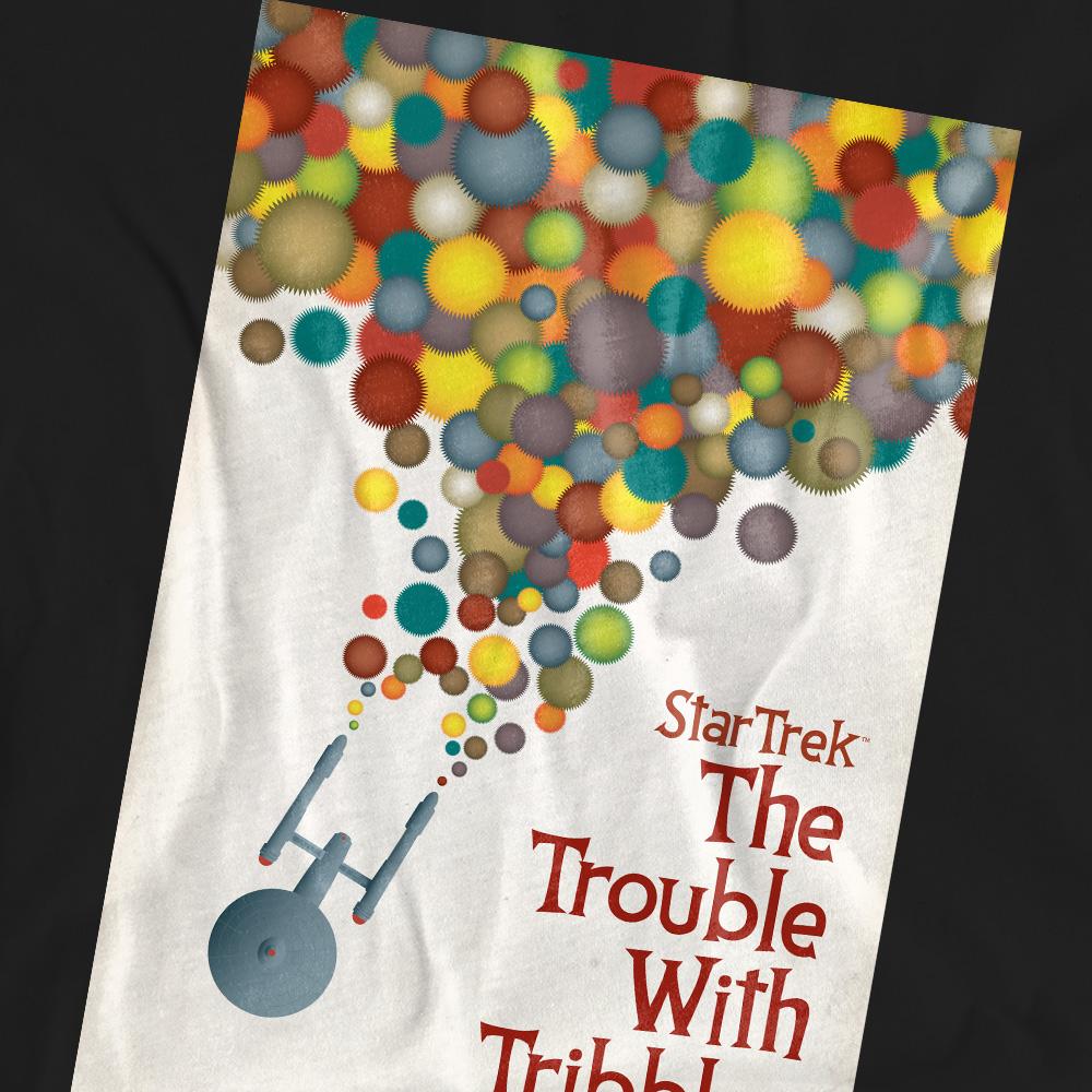 Black - Pack Shot - Star Trek Unisex Adult The Original Series Episode 44 T-Shirt