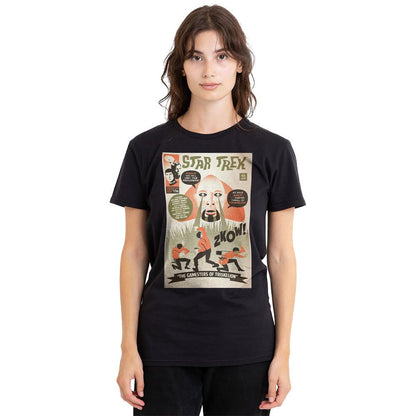 Black - Side - Star Trek Unisex Adult The Original Series Episode 45 T-Shirt