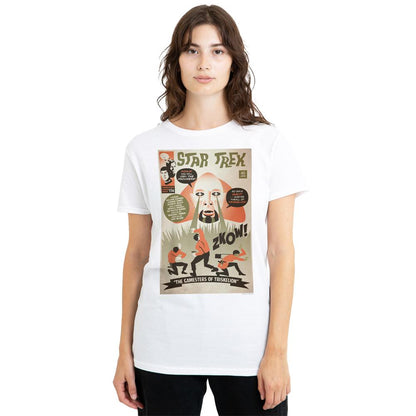 White - Side - Star Trek Unisex Adult The Original Series Episode 45 T-Shirt