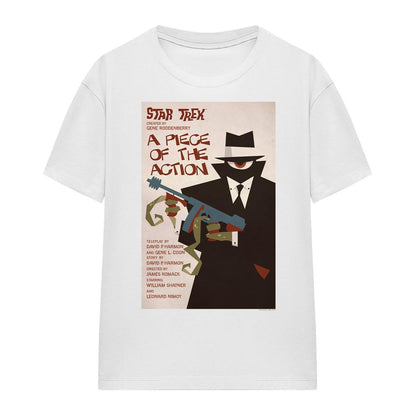 White - Front - Star Trek Unisex Adult The Original Series Episode 46 T-Shirt