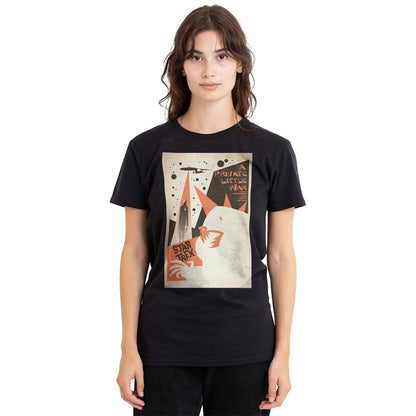 Black - Side - Star Trek Unisex Adult The Original Series Episode 48 T-Shirt