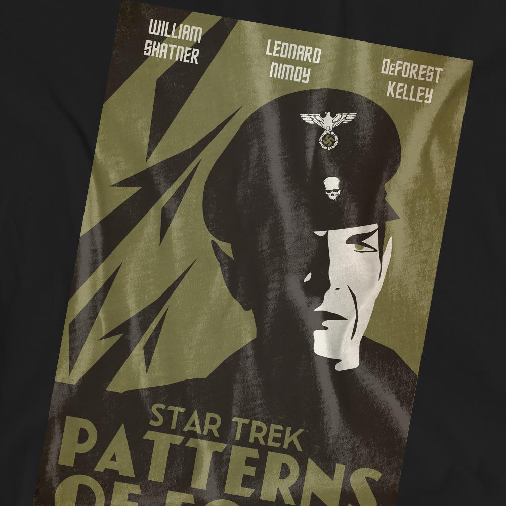 Black - Pack Shot - Star Trek Unisex Adult The Original Series Episode 50 T-Shirt