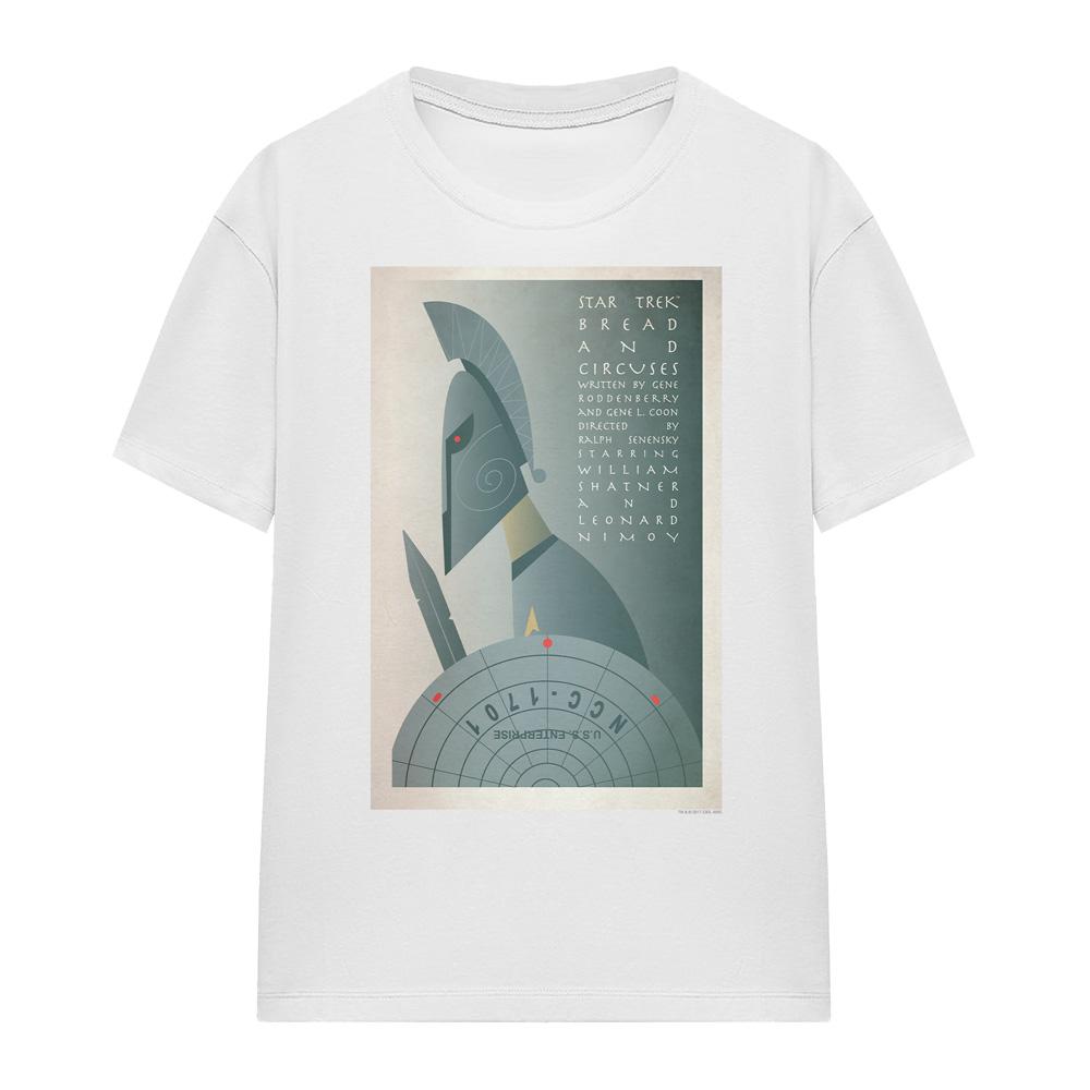 White - Front - Star Trek Unisex Adult The Original Series Episode 54 T-Shirt