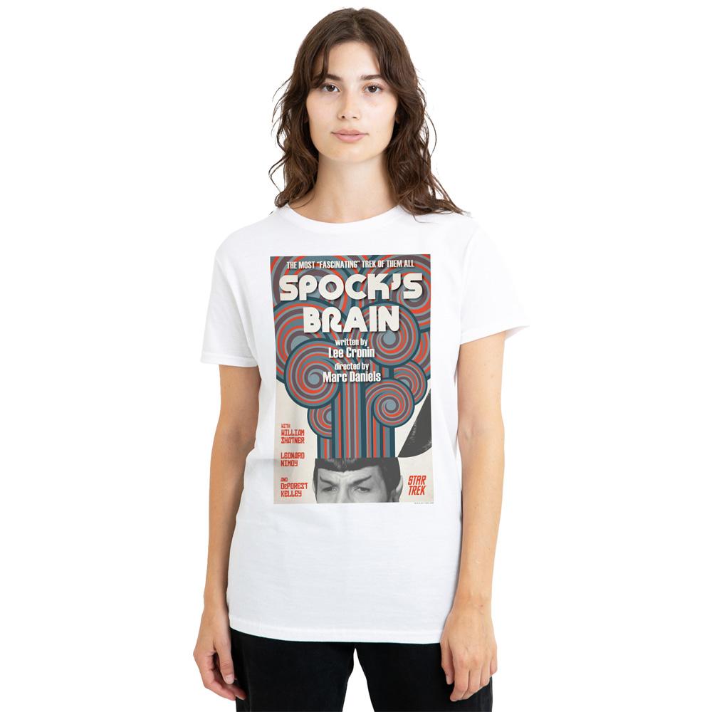 White - Side - Star Trek Unisex Adult The Original Series Episode 56 T-Shirt