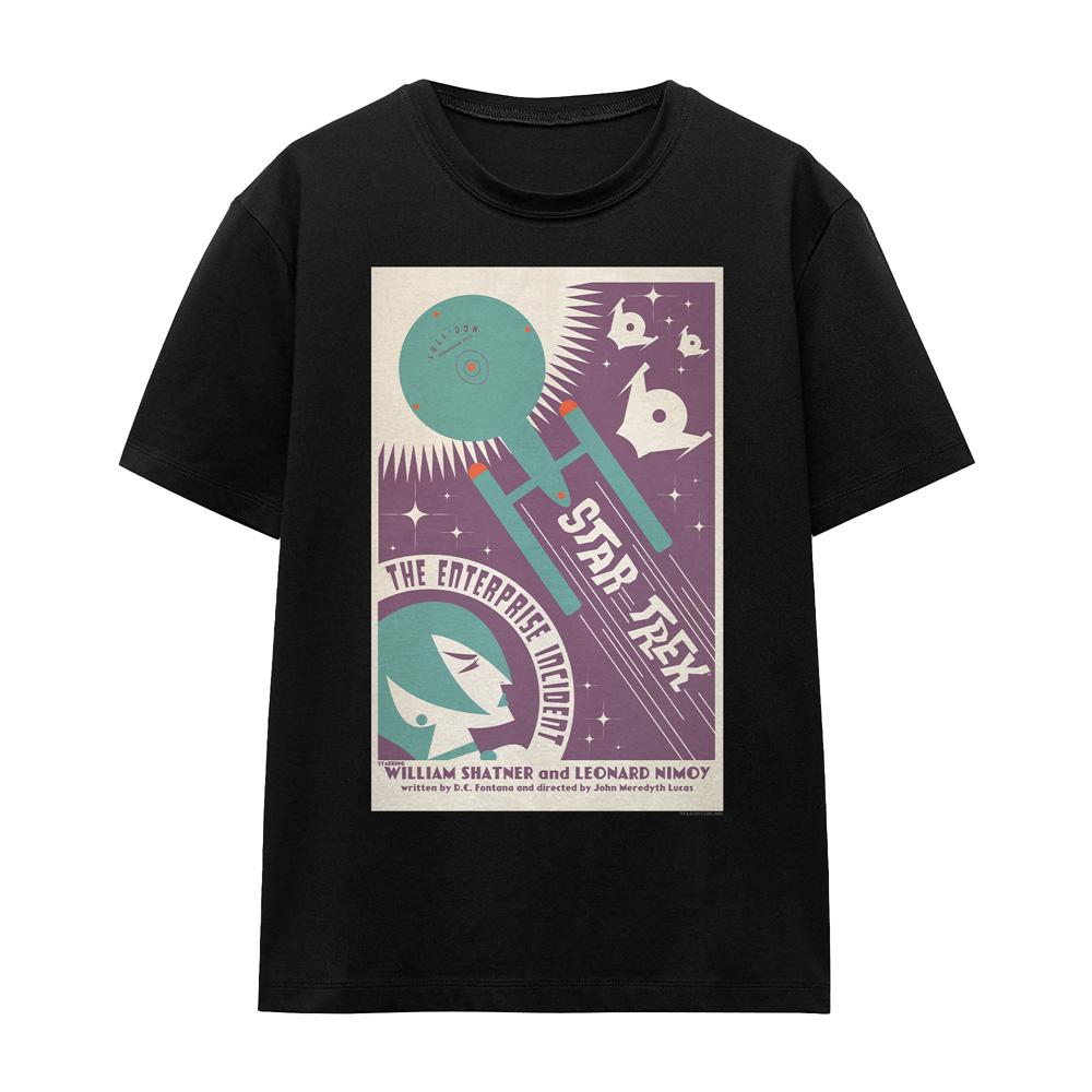 Black - Front - Star Trek Unisex Adult The Original Series Episode 57 T-Shirt