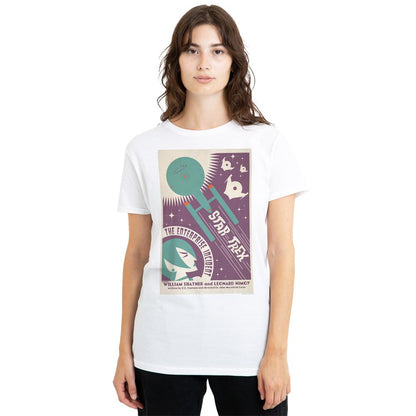 White - Side - Star Trek Unisex Adult The Original Series Episode 57 T-Shirt