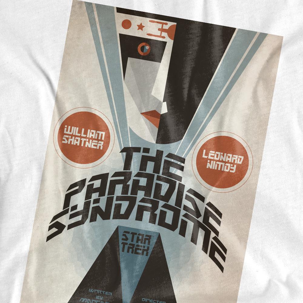 White - Pack Shot - Star Trek Unisex Adult The Original Series Episode 58 T-Shirt