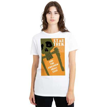 White - Side - Star Trek Unisex Adult The Original Series Episode 59 T-Shirt