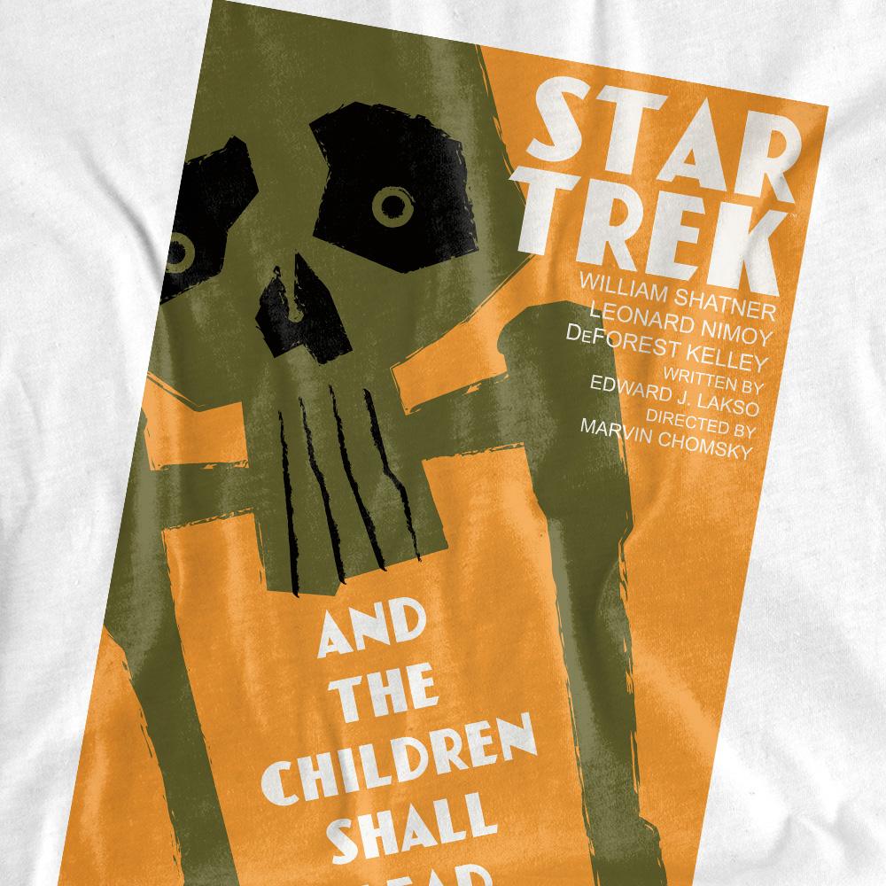 White - Pack Shot - Star Trek Unisex Adult The Original Series Episode 59 T-Shirt