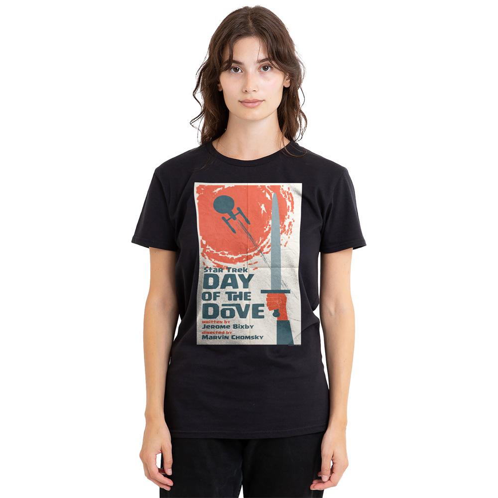 Black - Side - Star Trek Unisex Adult The Original Series Episode 62 T-Shirt