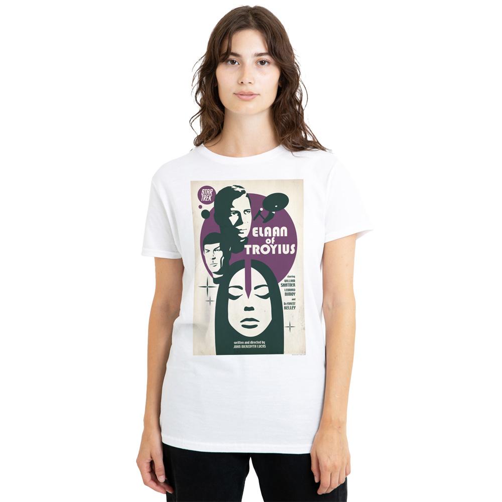 White - Side - Star Trek Unisex Adult The Original Series Episode 68 T-Shirt
