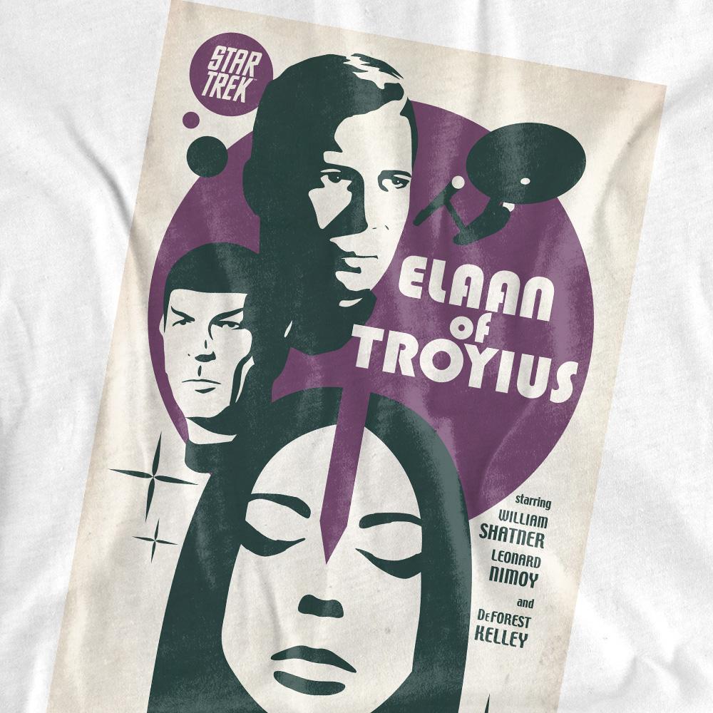 White - Pack Shot - Star Trek Unisex Adult The Original Series Episode 68 T-Shirt