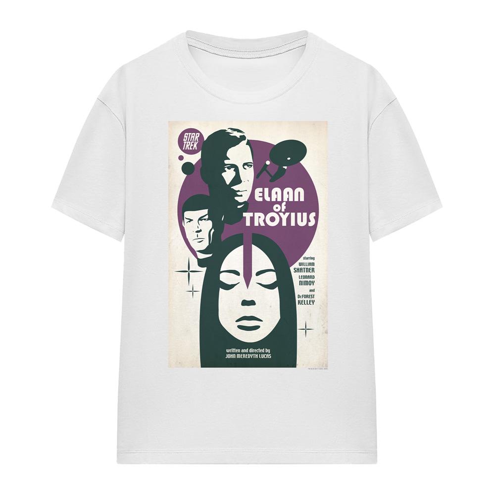 White - Front - Star Trek Unisex Adult The Original Series Episode 68 T-Shirt