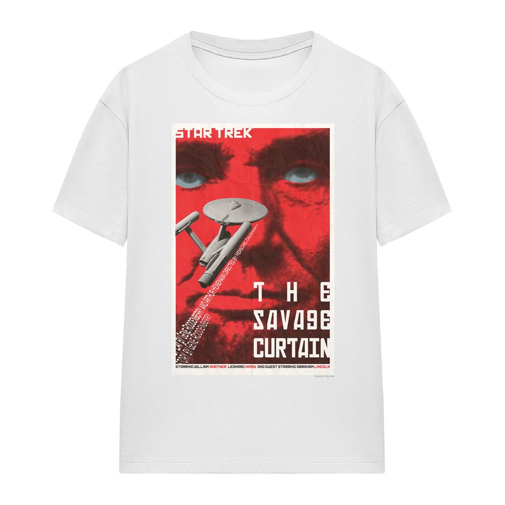 White - Front - Star Trek Unisex Adult The Original Series Episode 77 T-Shirt