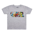 Sports Grey - Front - Marvel Boys Characters T-Shirt