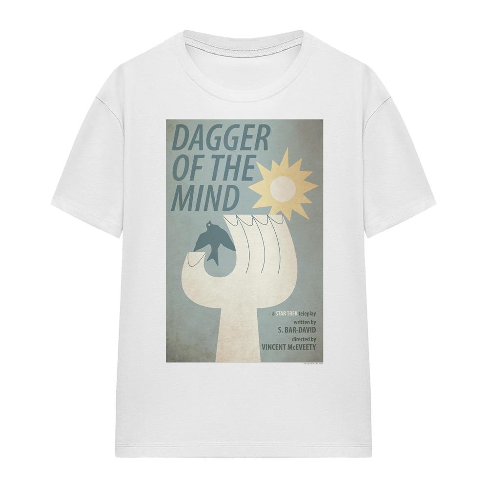 White - Front - Star Trek Unisex Adult The Original Series Episode 9 T-Shirt