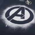 Denim - Lifestyle - Avengers Mens Stencil Denim Look Logo T-Shirt