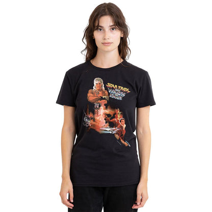Black - Side - Star Trek Unisex Adult Wrath of Khan T-Shirt