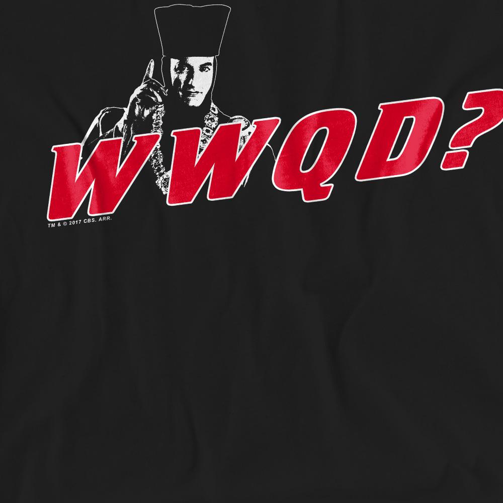 Black - Pack Shot - Star Trek Unisex Adult WWQD T-Shirt