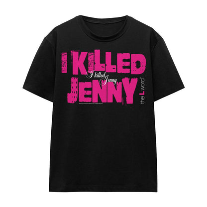 Black - Front - The L Word Unisex Adult I Killed Jenny T-Shirt