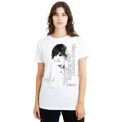 White - Side - The L Word Unisex Adult Looking Shane Today T-Shirt