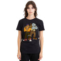 Black - Side - Teenage Mutant Ninja Turtles Unisex Adult Bebop & Rocksteady T-Shirt