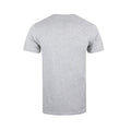 Grey - Back - NASA Mens Plane Aeronautics Heather T-Shirt
