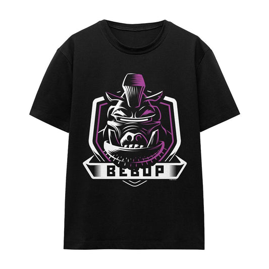 Black - Front - Teenage Mutant Ninja Turtles Unisex Adult Bebop T-Shirt