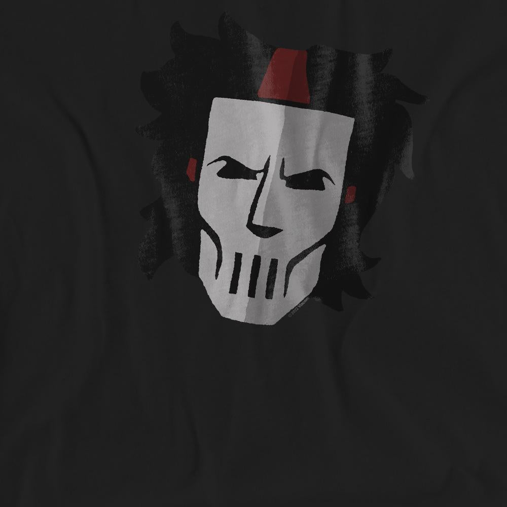 Black - Pack Shot - Teenage Mutant Ninja Turtles Unisex Adult Casey Jones Mask T-Shirt