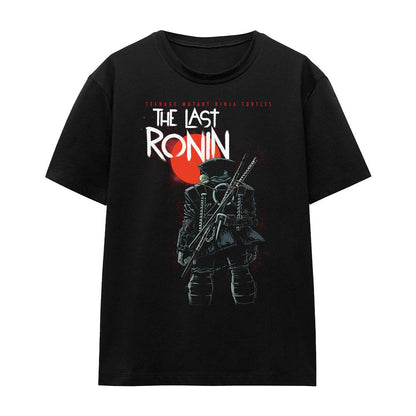 Black - Front - Teenage Mutant Ninja Turtles Unisex Adult Red Sun Ronin T-Shirt