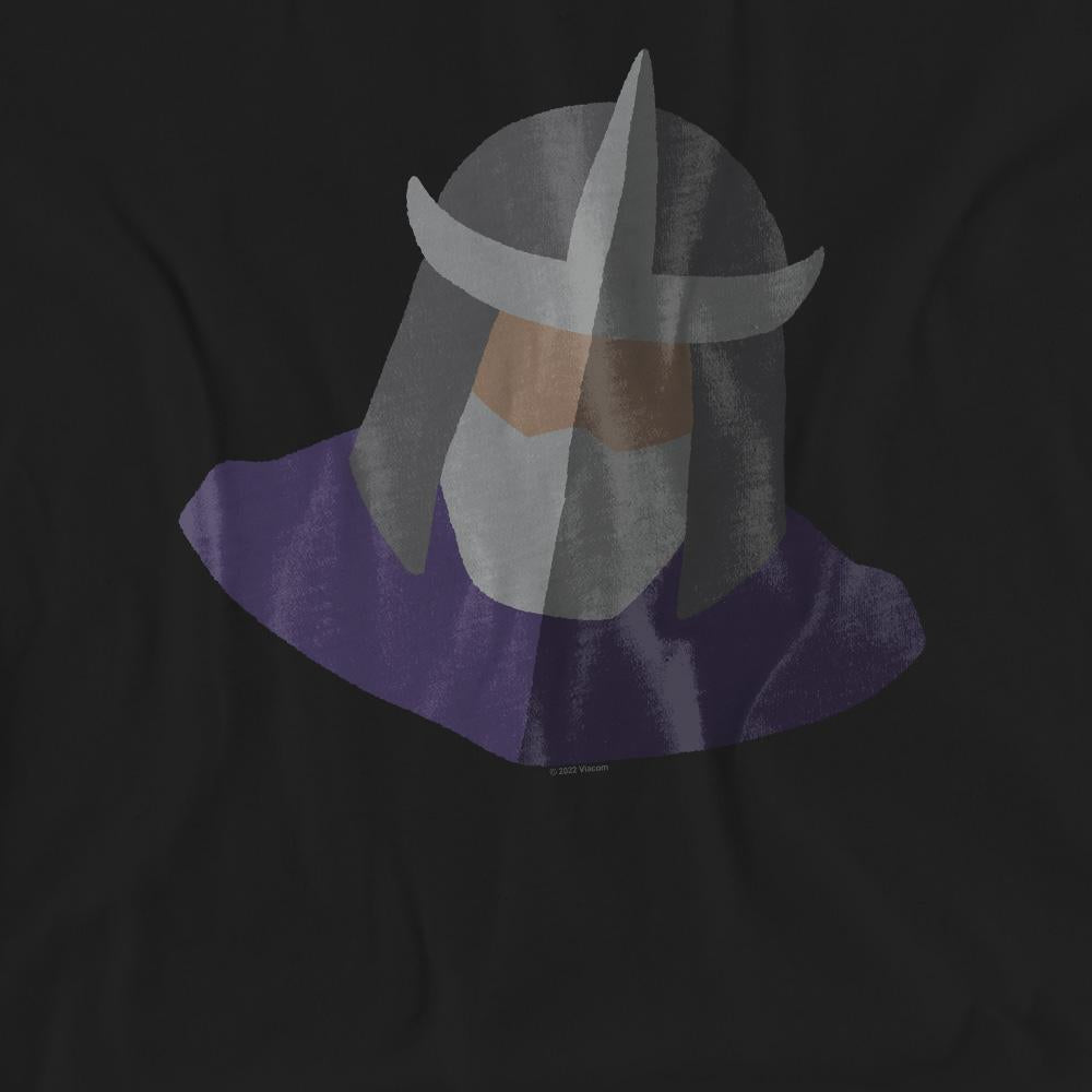 Black - Pack Shot - Teenage Mutant Ninja Turtles Unisex Adult Shredder Face T-Shirt