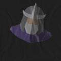 Black - Pack Shot - Teenage Mutant Ninja Turtles Unisex Adult Shredder Face T-Shirt