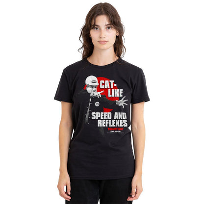 Black - Side - Tommy Boy Unisex Adult Cat Like T-Shirt