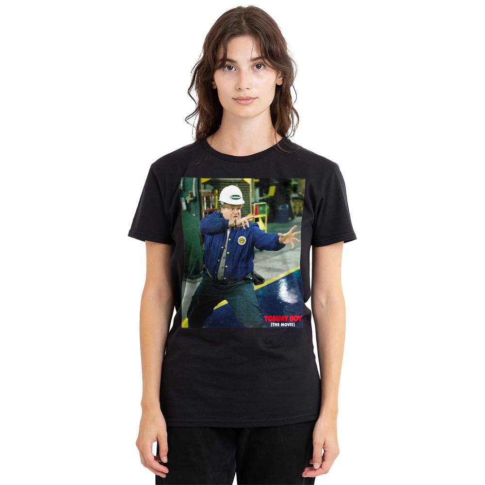 Black - Side - Tommy Boy Unisex Adult Speed And Reflexes T-Shirt