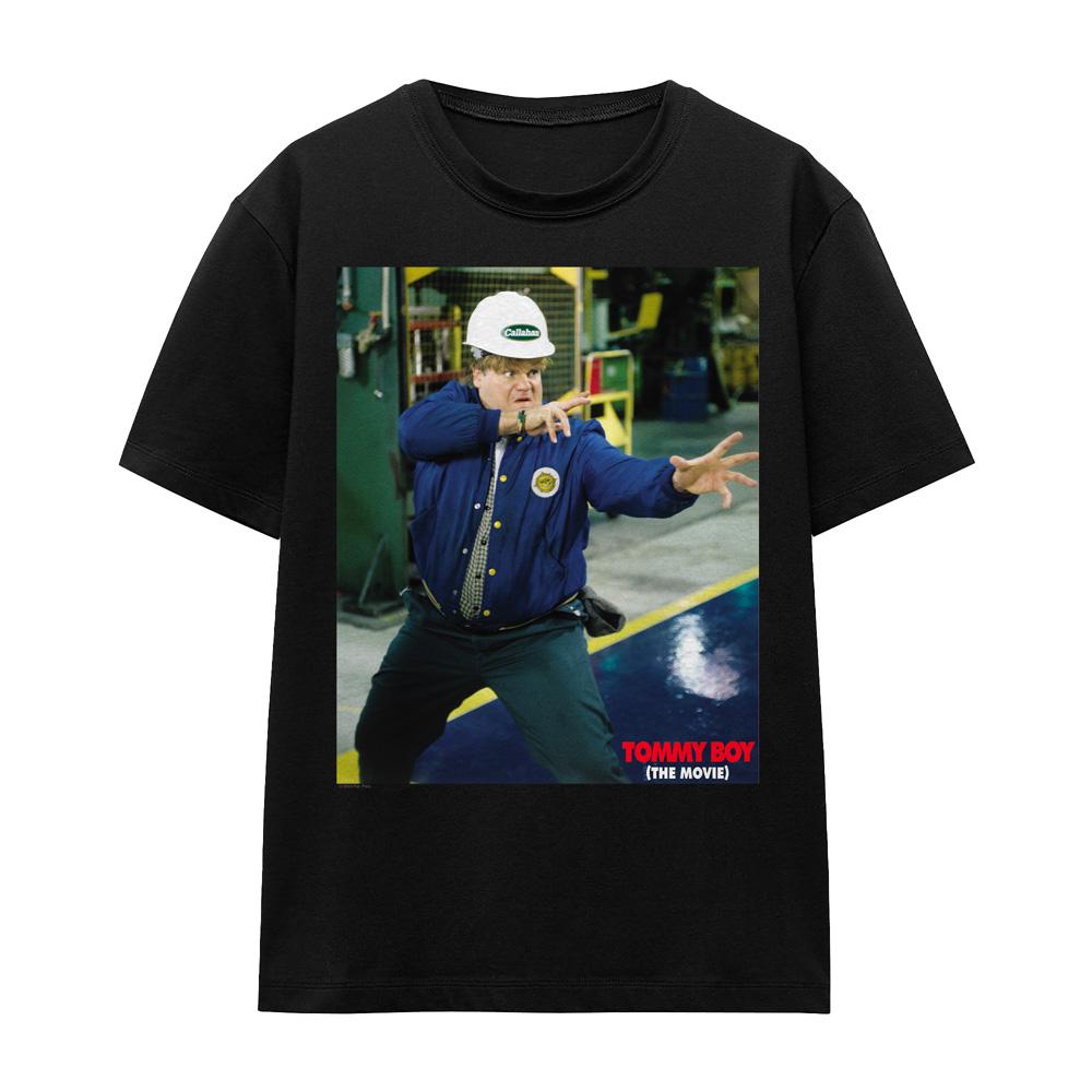 Black - Front - Tommy Boy Unisex Adult Speed And Reflexes T-Shirt