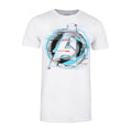 White - Front - Avengers Endgame Mens Quantum Logo T-Shirt