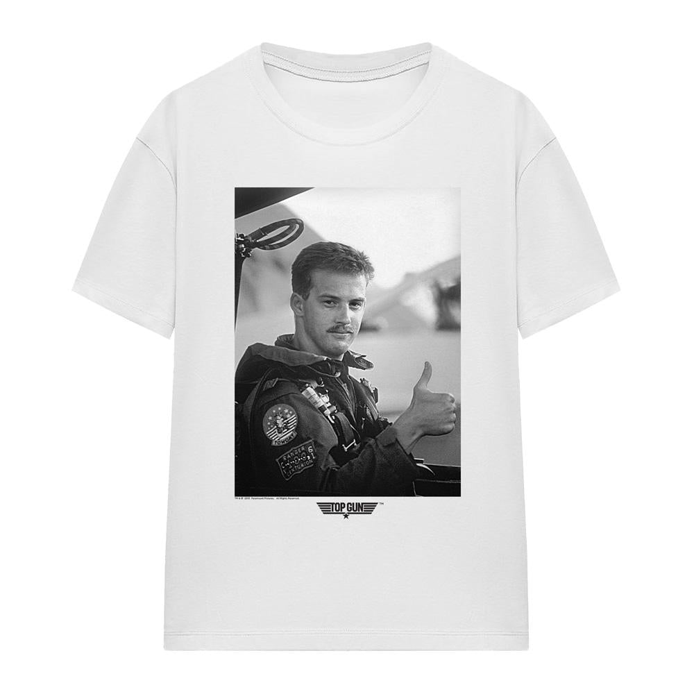 White - Front - Top Gun Unisex Adult My Wingman T-Shirt