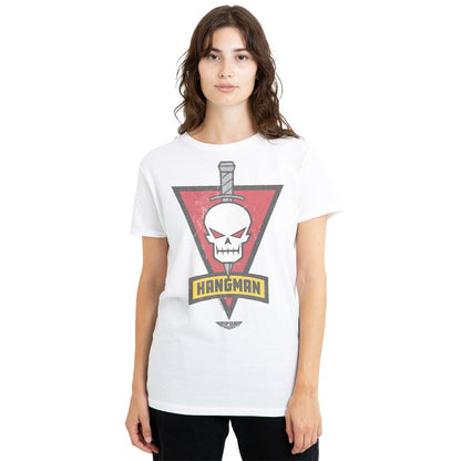 White - Side - Top Gun: Maverick Unisex Adult Hangman Call Sign T-Shirt