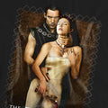 Black - Pack Shot - The Tudors Unisex Adult Spilt Wine T-Shirt