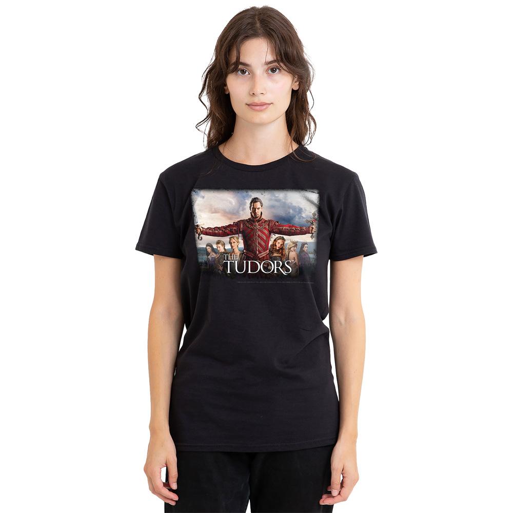 Black - Side - The Tudors Unisex Adult The Final Seduction T-Shirt