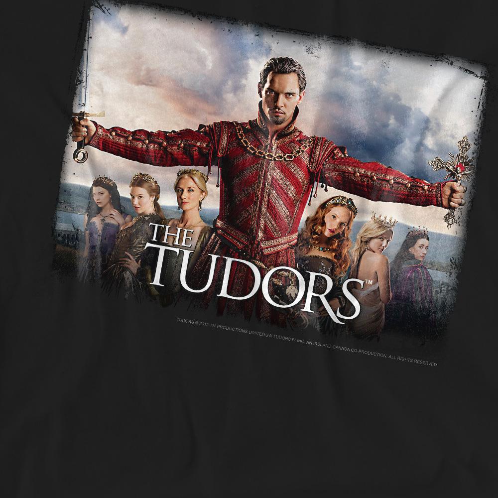 Black - Pack Shot - The Tudors Unisex Adult The Final Seduction T-Shirt