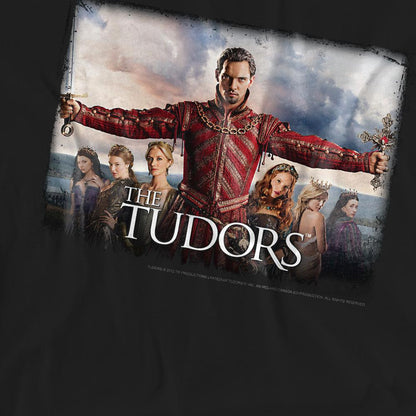 Black - Pack Shot - The Tudors Unisex Adult The Final Seduction T-Shirt