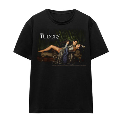 Black - Front - The Tudors Unisex Adult The King And His Queen T-Shirt