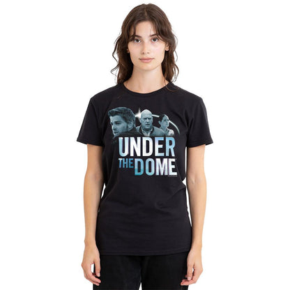 Black - Side - Under the Dome Unisex Adult Character Art T-Shirt