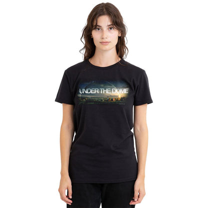 Black - Side - Under the Dome Unisex Adult Key Art T-Shirt