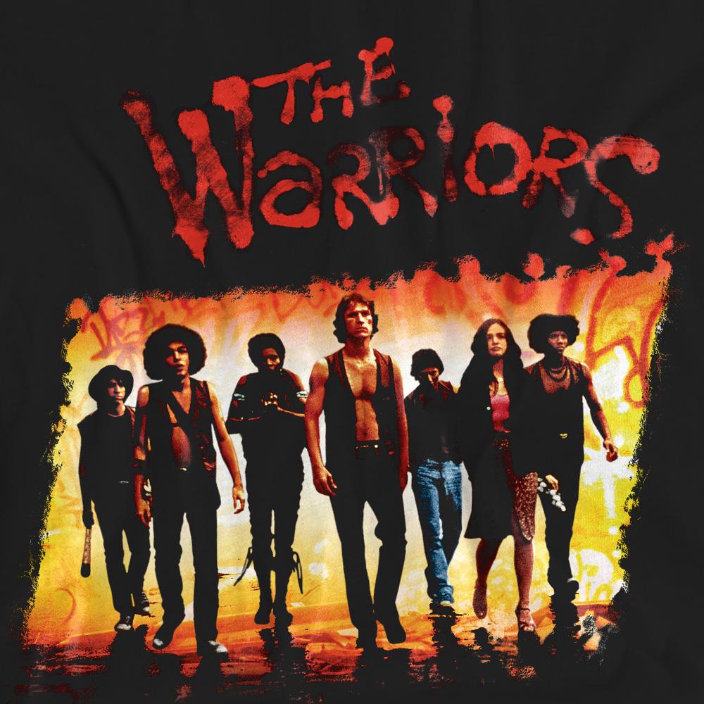 Black - Pack Shot - The Warriors Unisex Adult One Gang T-Shirt