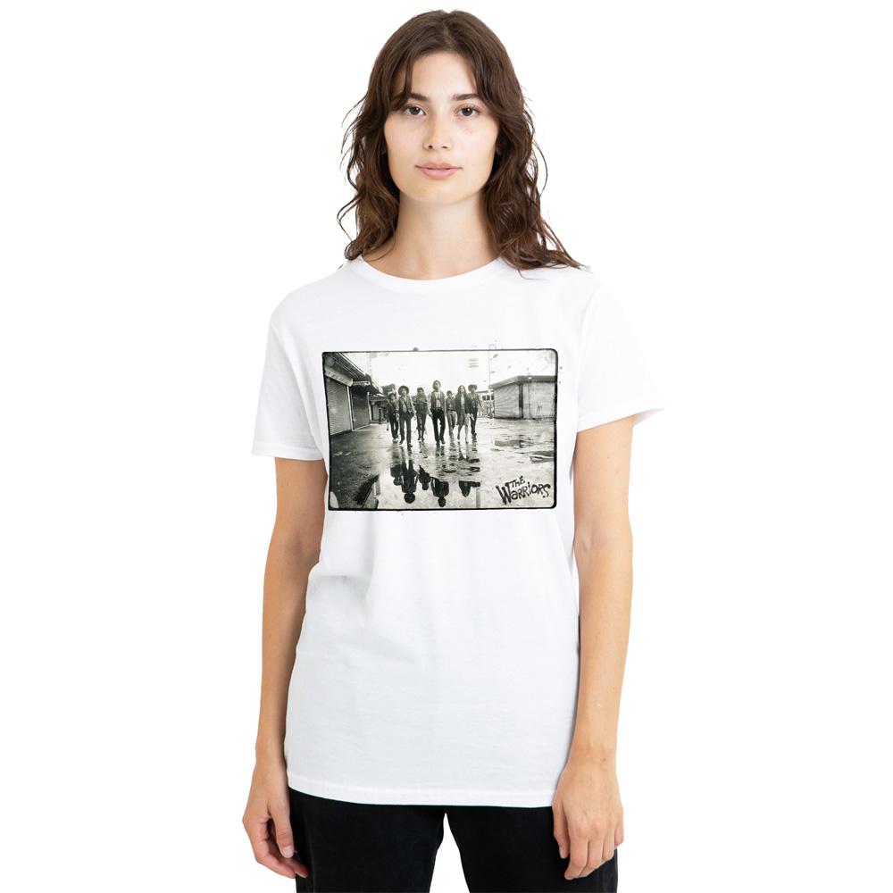 White - Side - The Warriors Unisex Adult Rolling Deep T-Shirt