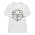 White - Front - Yellowstone Unisex Adult Dutton Ranch T-Shirt