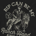 Black - Side - Yellowstone Unisex Adult Rip Can Be My Ranch Hand T-Shirt