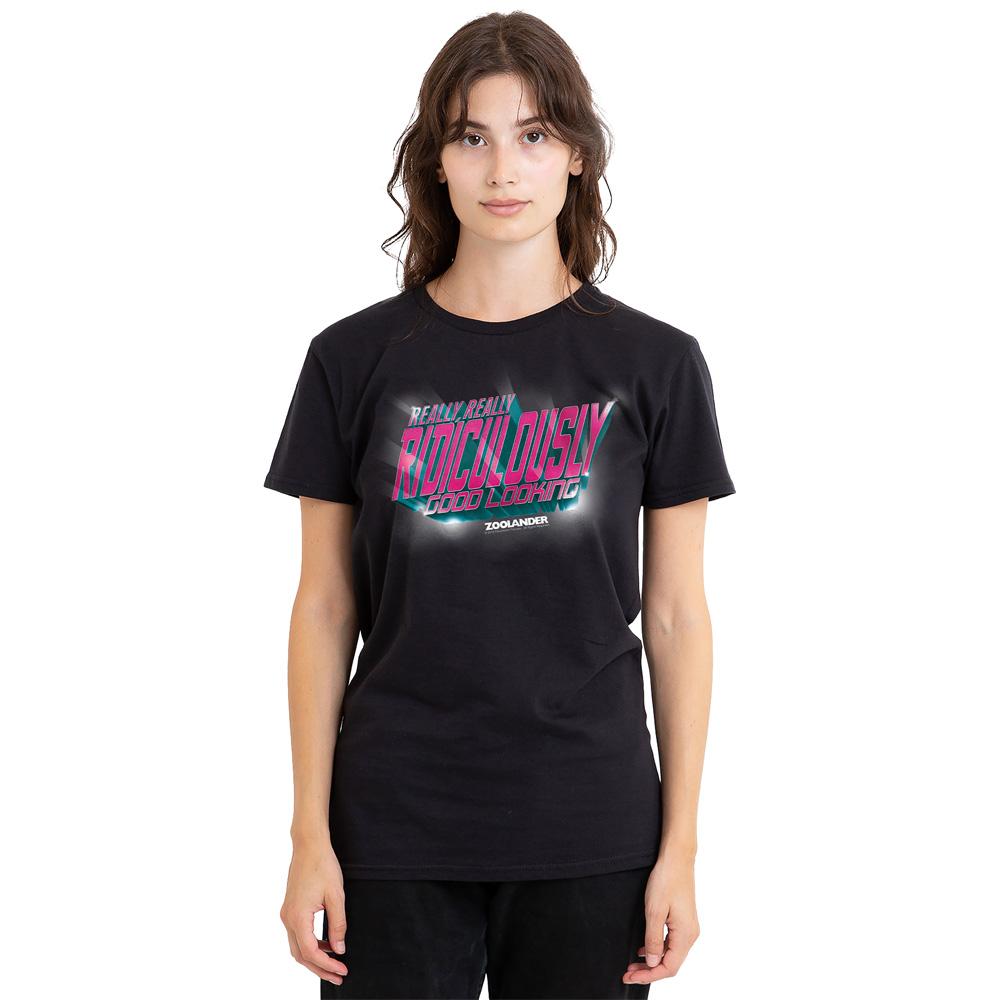 Black - Lifestyle - Zoolander Unisex Adult Ridiculously Good Looking T-Shirt